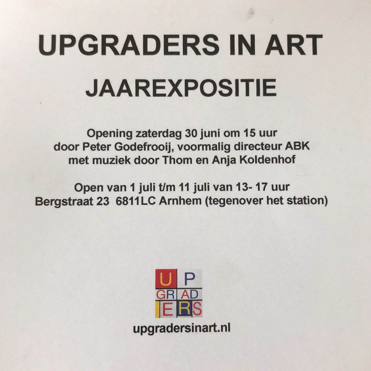 Upgraders in Art